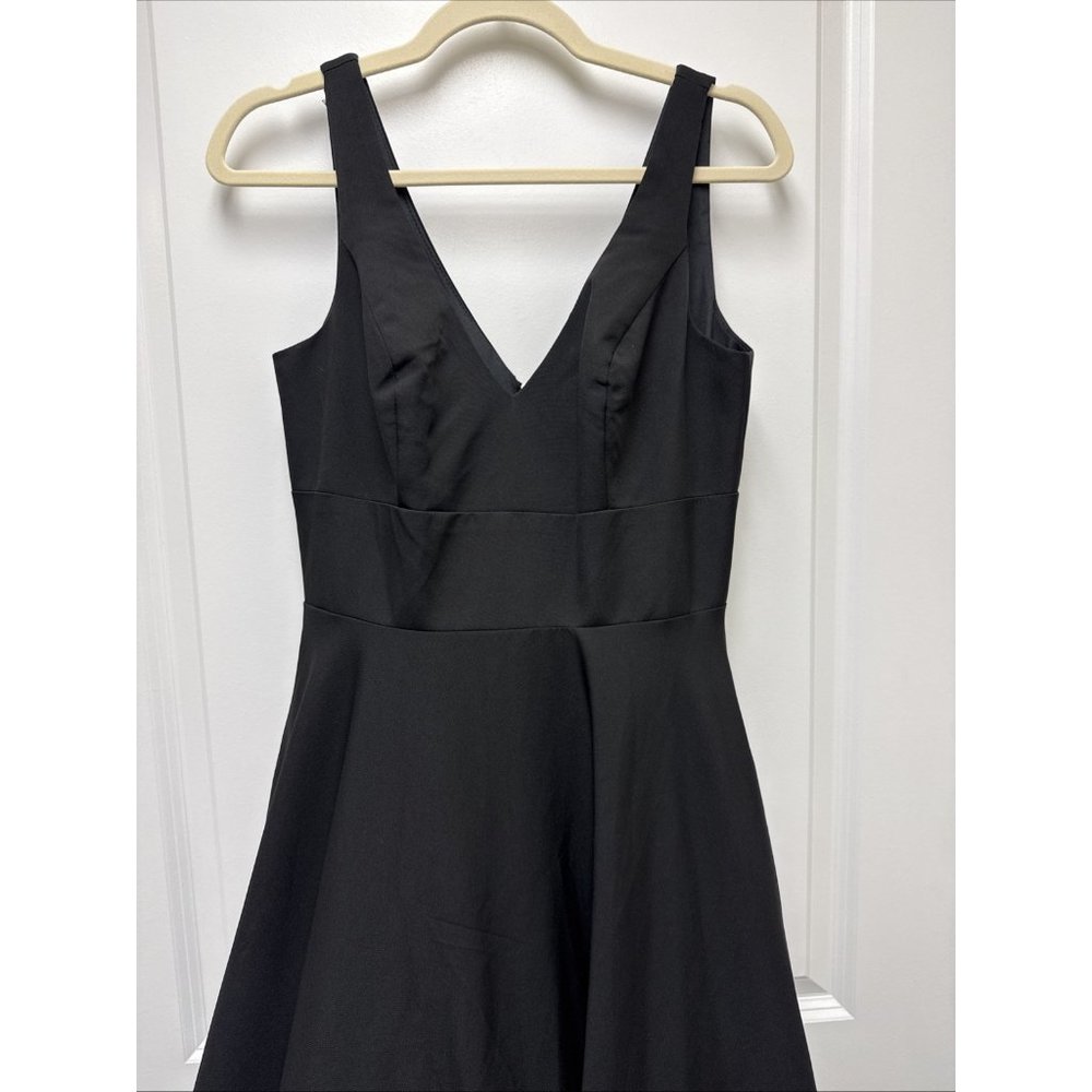 Mac Duggal Size 6 Black 48924 Sleeveless A-line Ball Gown Prom Formal Dress New - Picture 6 of 11
